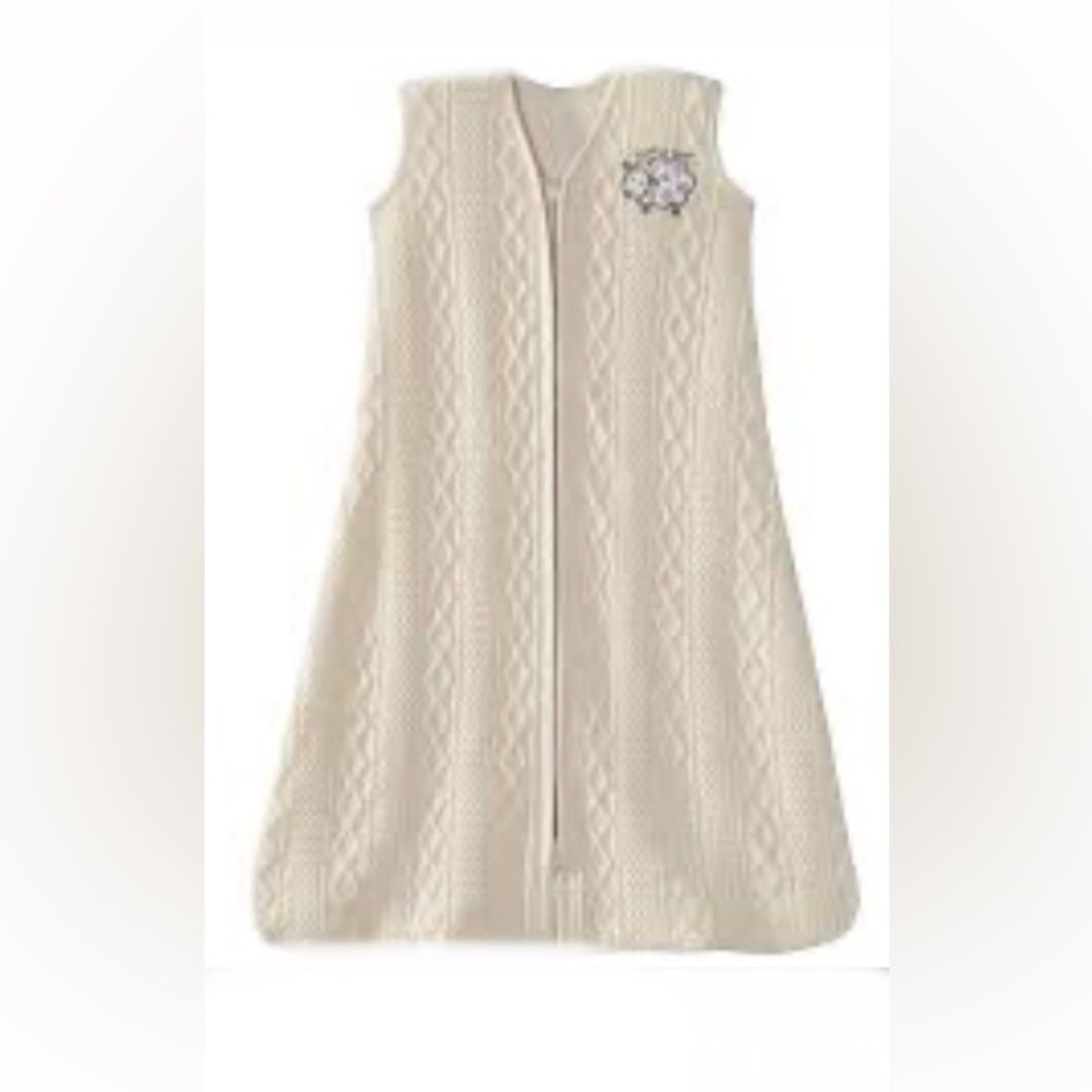 Halo Baby👶🏻SleepSack Cotton Cable Knit Sweater Wearable Blanket Sz S